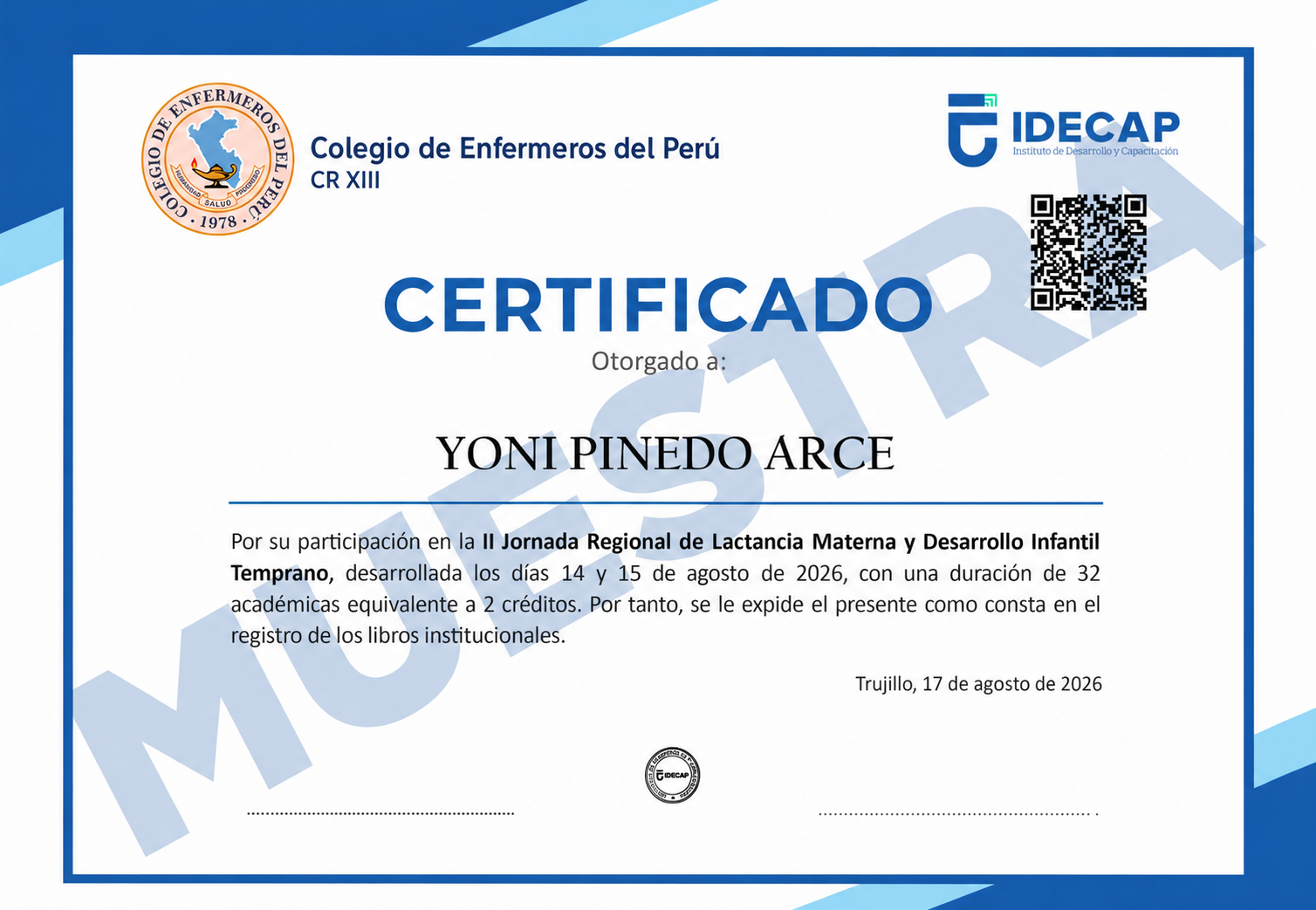 Certificado UNASAM